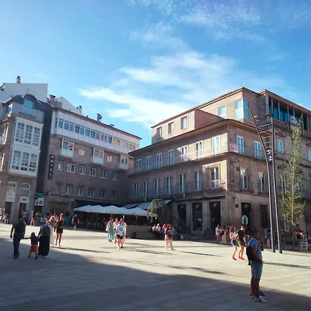 Ferienwohnung El Pisito De Sofia En Vigo Exterior foto