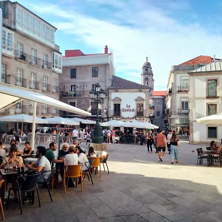Ferienwohnung El Pisito De Sofia En Vigo Exterior foto
